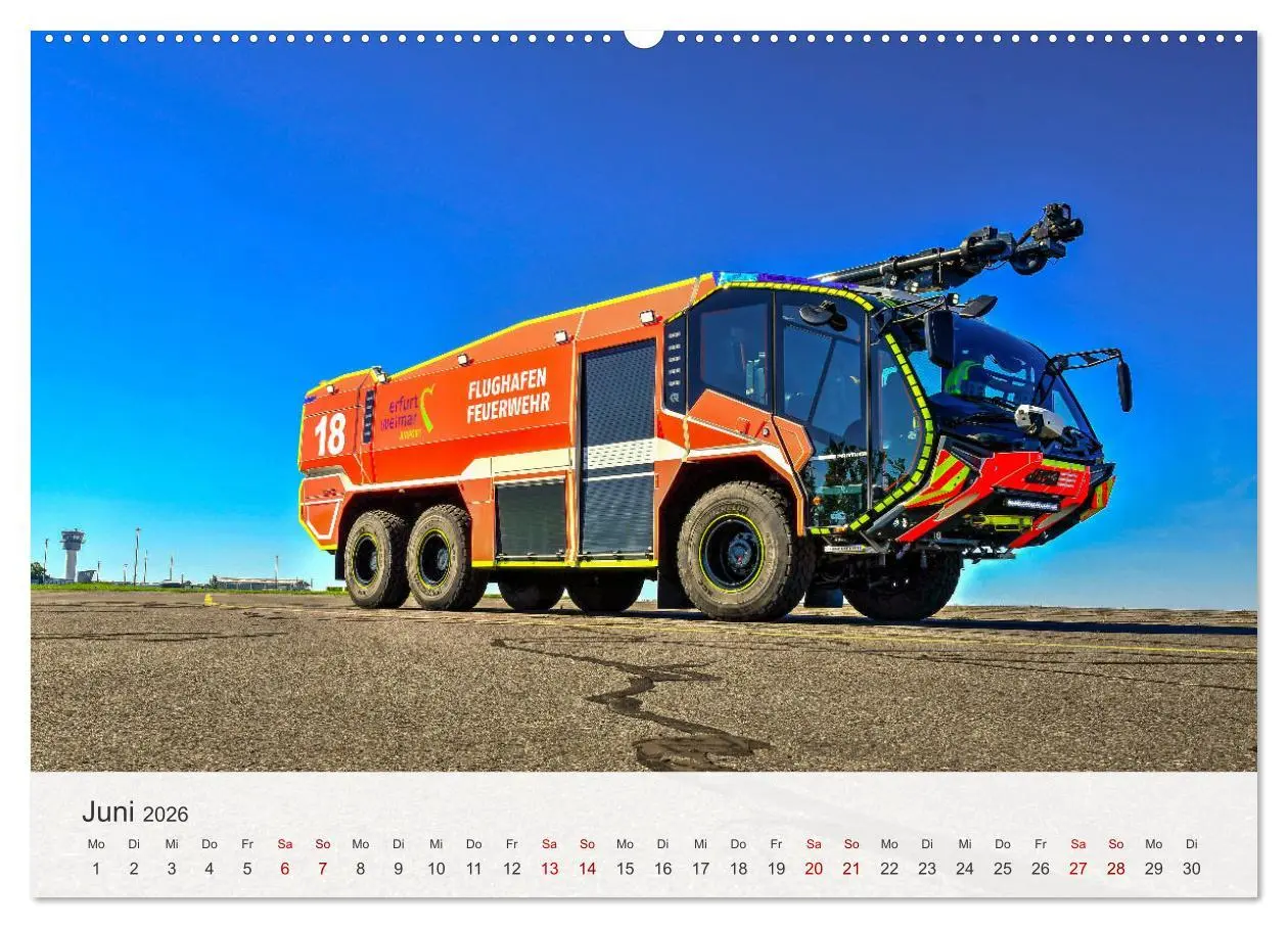 Bild: 9783457801130 | Einsatzfahrzeuge 112 (Wandkalender 2026 DIN A2 quer), CALVENDO...