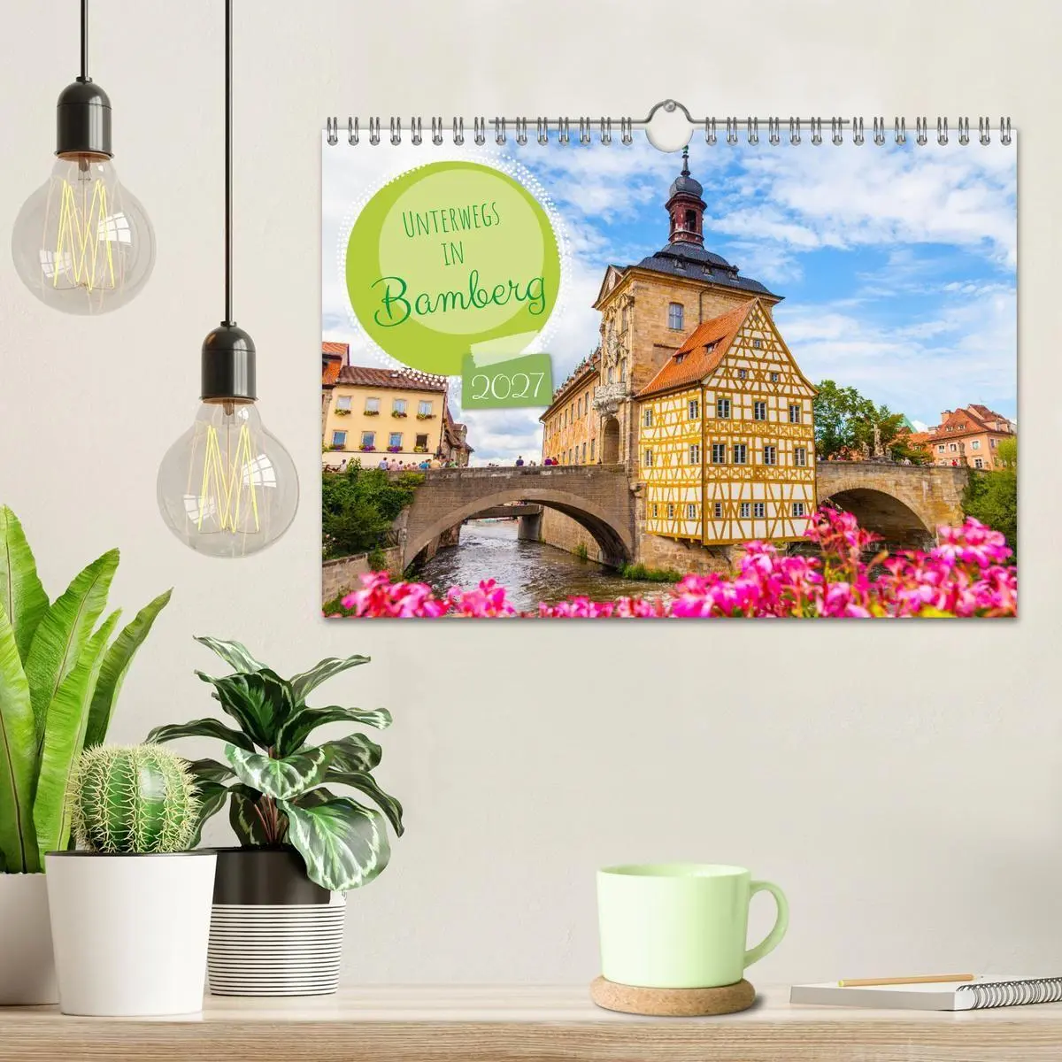 Bild: 9783516991130 | Unterwegs in Bamberg (Wandkalender 2027 DIN A4 quer), CALVENDO...