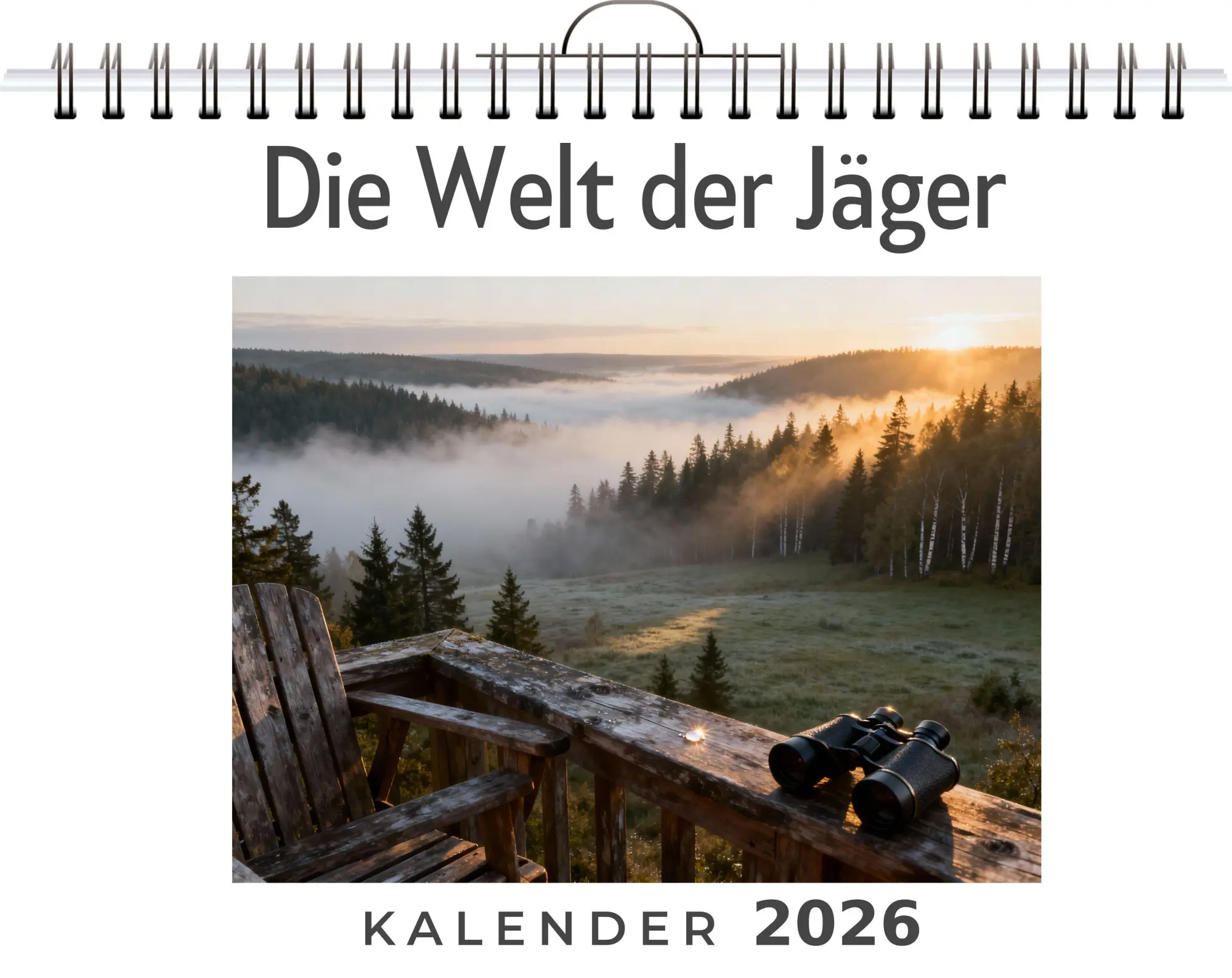 Cover: 9783695331130 | Die Welt der Jäger | Henry Schmitz | Kalender | Deutsch | 2026