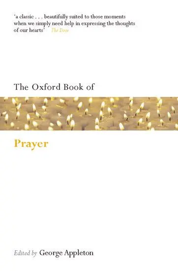 Cover: 9780199561230 | The Oxford Book of Prayer | George Appleton | Taschenbuch | Englisch