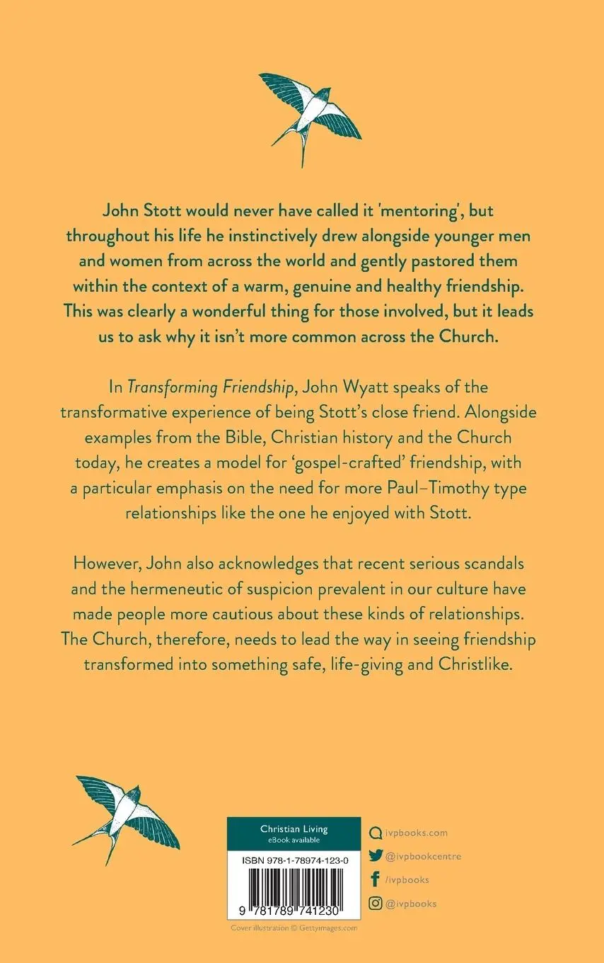 Rückseite: 9781789741230 | Transforming Friendship | John Wyatt | Taschenbuch | Englisch | 2023