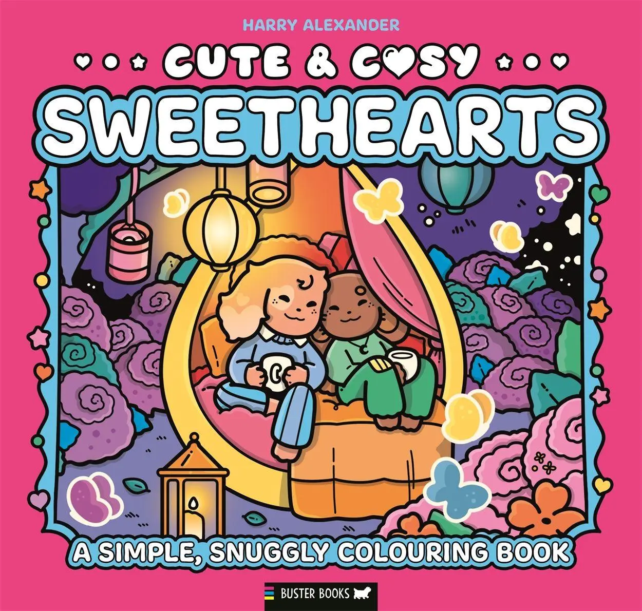 Cover: 9781837251230 | Cute &amp; Cosy: Sweethearts | A Simple, Snuggly Colouring Book | Buch