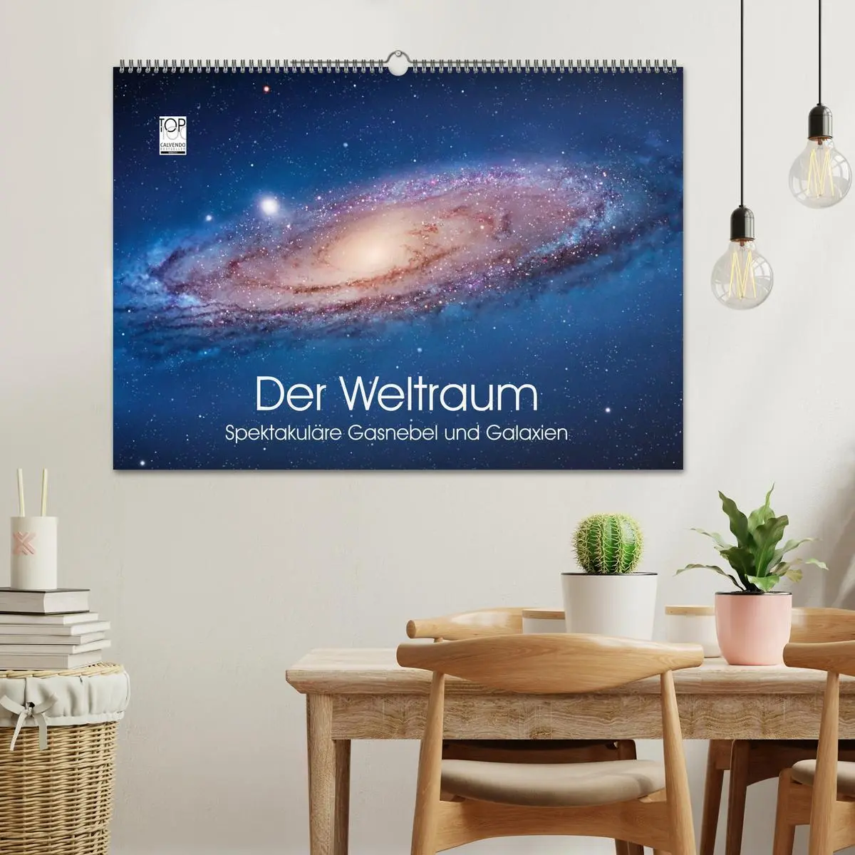 Bild: 9783457961230 | Der Weltraum. Spektakuläre Gasnebel und Galaxien (Wandkalender 2026...