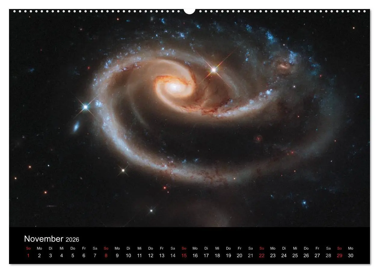 Bild: 9783457961230 | Der Weltraum. Spektakuläre Gasnebel und Galaxien (Wandkalender 2026...
