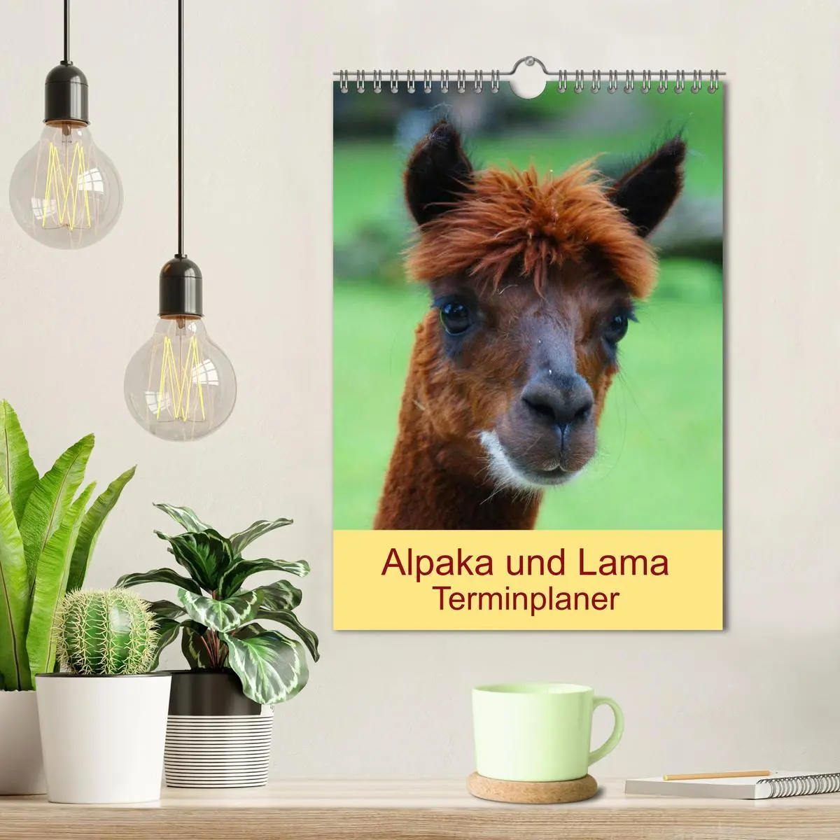 Bild: 9783516431230 | Alpaka und Lama Terminplaner (Wandkalender 2026 DIN A4 hoch),...