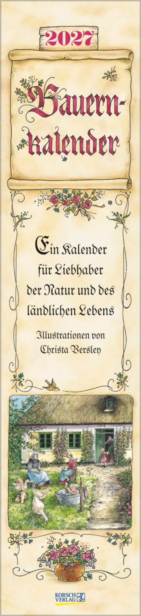 Cover: 9783819301230 | Bauernkalender Langplaner 2027 | Verlag Korsch | Kalender | 13 S.