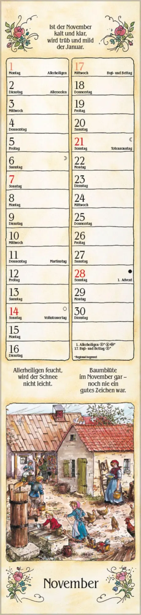 Bild: 9783819301230 | Bauernkalender Langplaner 2027 | Verlag Korsch | Kalender | 13 S.