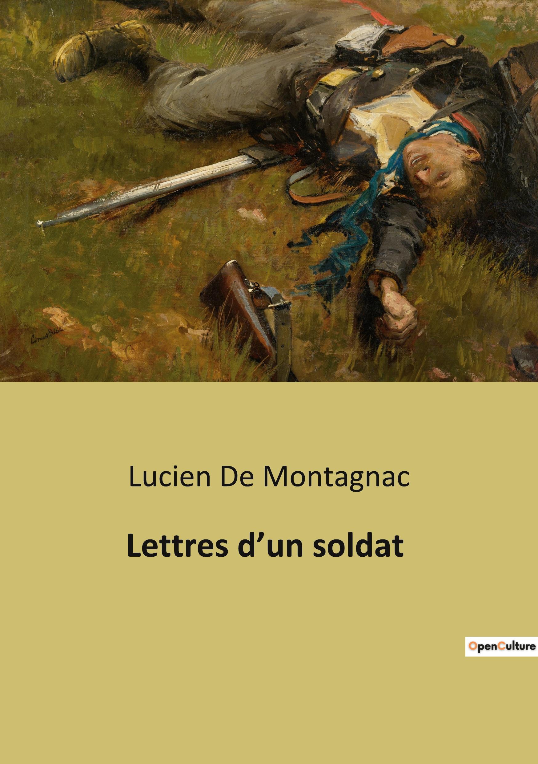 Cover: 9791041941230 | Lettres d¿un soldat | Lucien de Montagnac | Taschenbuch | Paperback