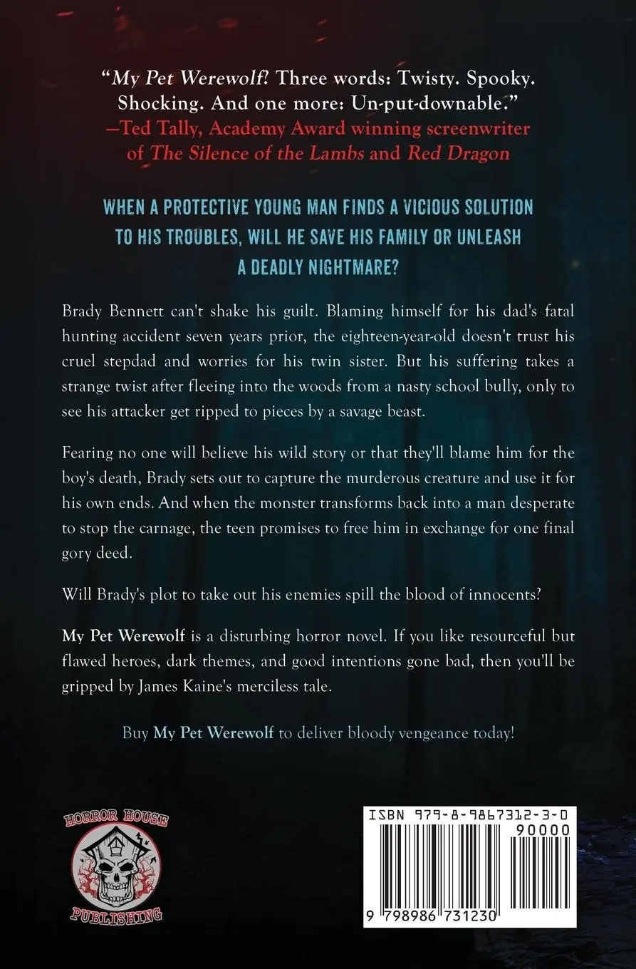 Rückseite: 9798986731230 | My Pet Werewolf | James Kaine | Taschenbuch | Englisch | 2023