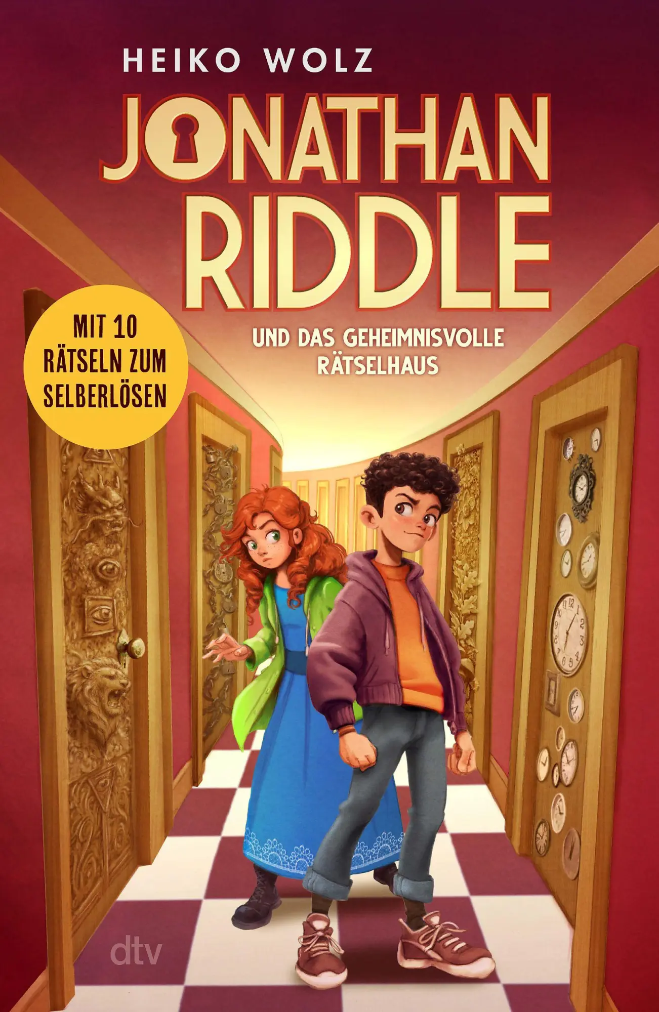 Cover: 9783423741330 | Jonathan Riddle und das geheimnisvolle Rätselhaus | Heiko Wolz | Buch