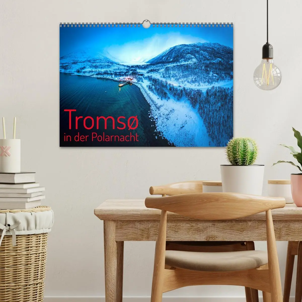 Bild: 9783457261330 | Tromsø in der Polarnacht (Wandkalender 2026 DIN A3 quer), CALVENDO...