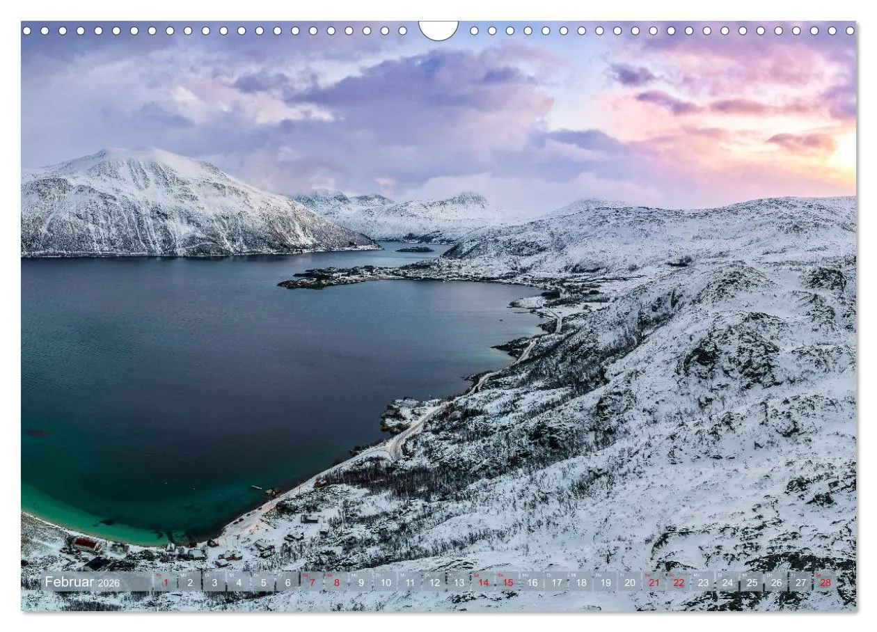 Bild: 9783457261330 | Tromsø in der Polarnacht (Wandkalender 2026 DIN A3 quer), CALVENDO...