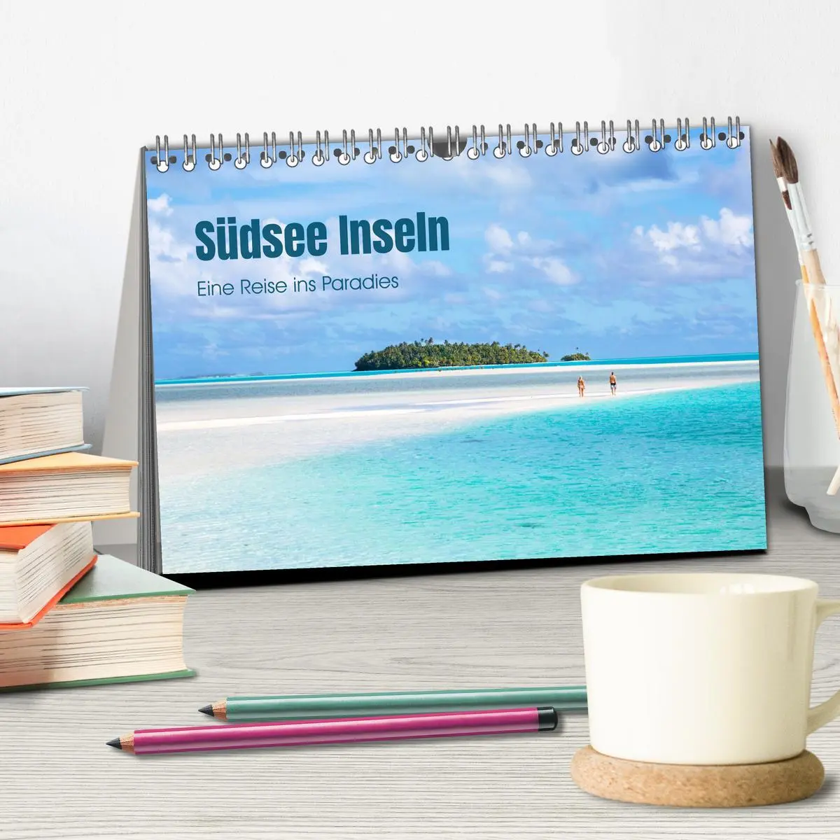 Bild: 9783457571330 | Südsee Inseln - Eine Reise ins Paradies (Tischkalender 2026 DIN A5...