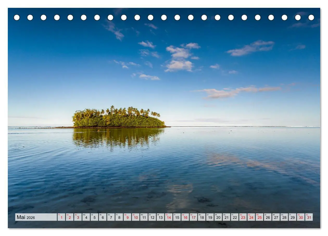 Bild: 9783457571330 | Südsee Inseln - Eine Reise ins Paradies (Tischkalender 2026 DIN A5...