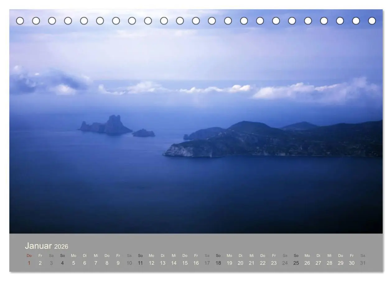 Bild: 9783457881330 | Ibiza - Spanien (Tischkalender 2026 DIN A5 quer), CALVENDO...
