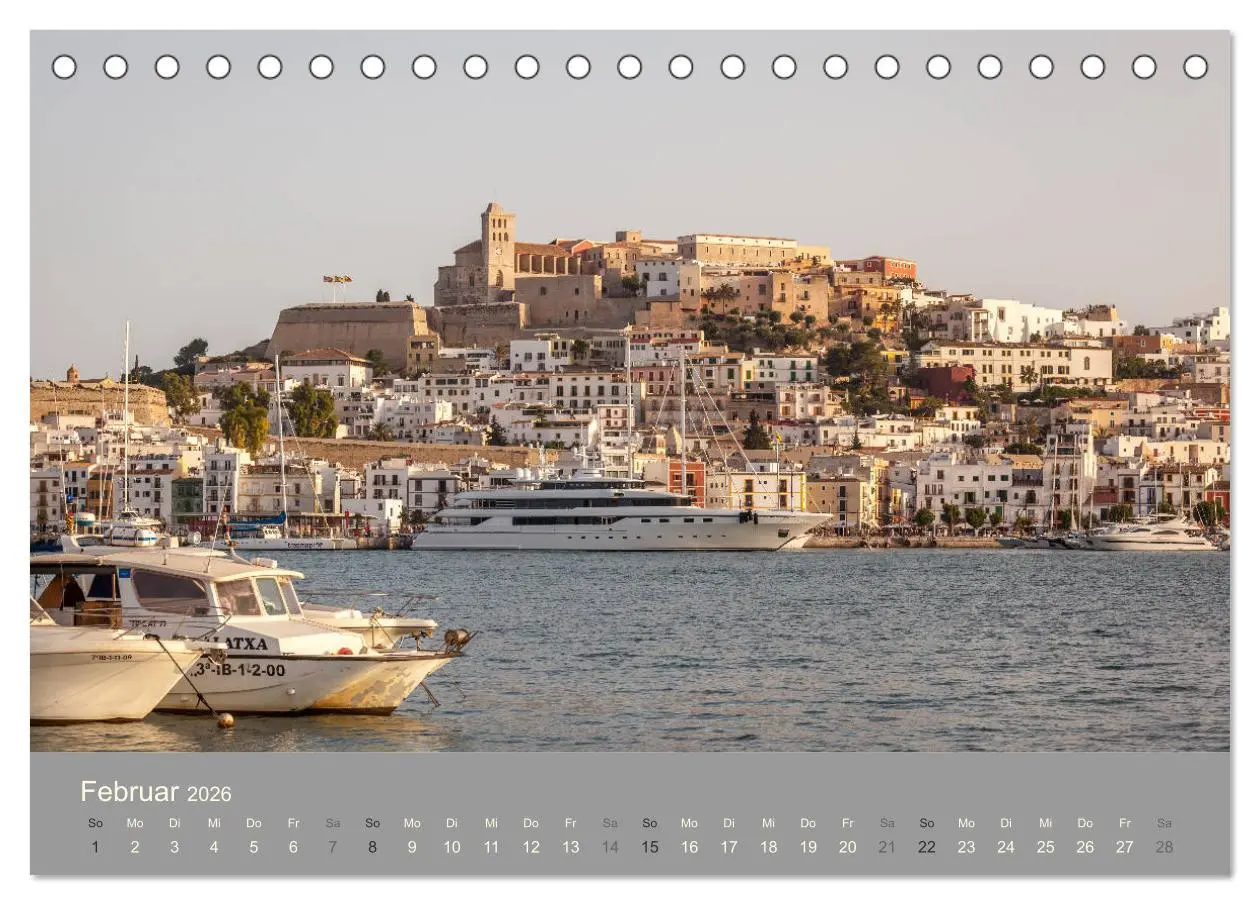 Bild: 9783457881330 | Ibiza - Spanien (Tischkalender 2026 DIN A5 quer), CALVENDO...