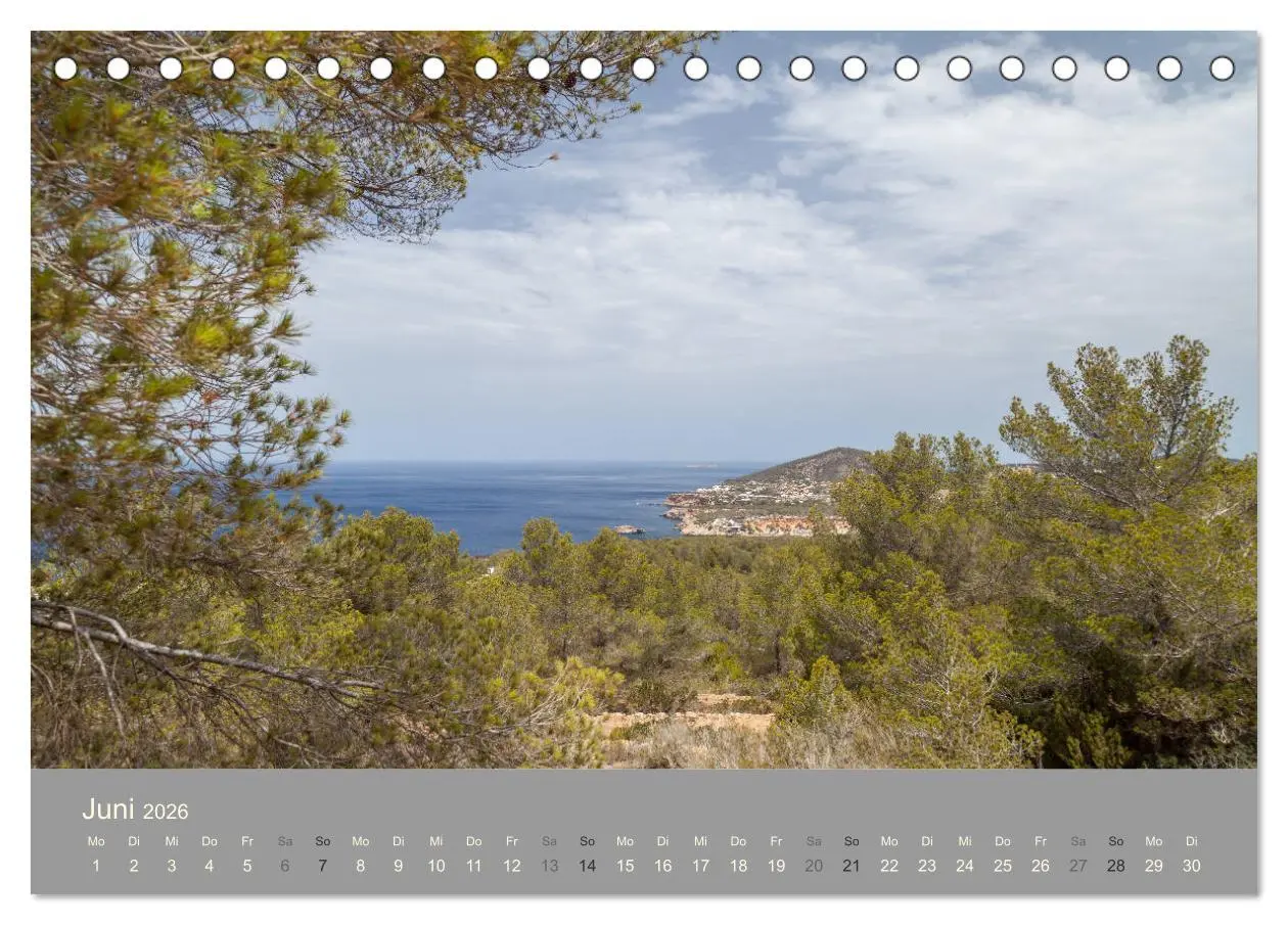 Bild: 9783457881330 | Ibiza - Spanien (Tischkalender 2026 DIN A5 quer), CALVENDO...
