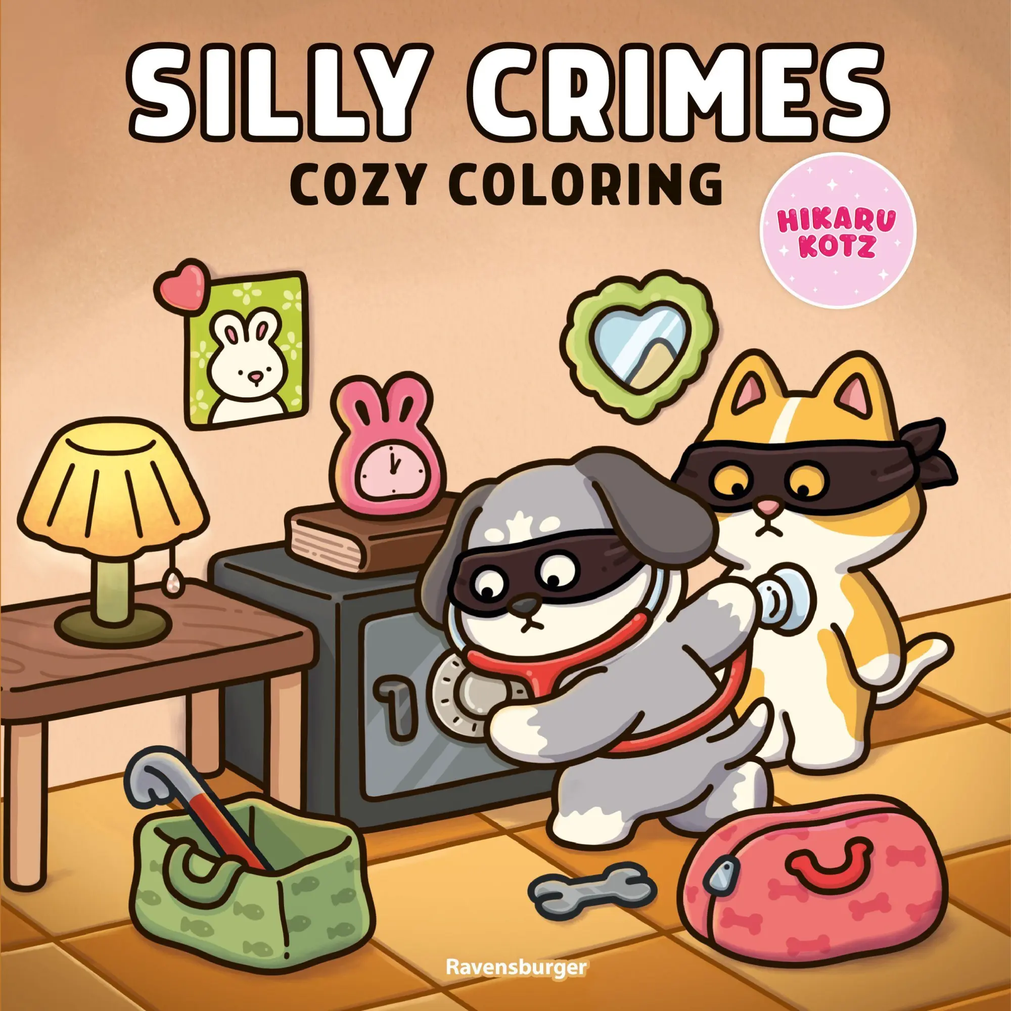 Cover: 9783473481330 | Cozy Coloring - Silly Crimes | Hikaru Kotz | Taschenbuch | 80 S.