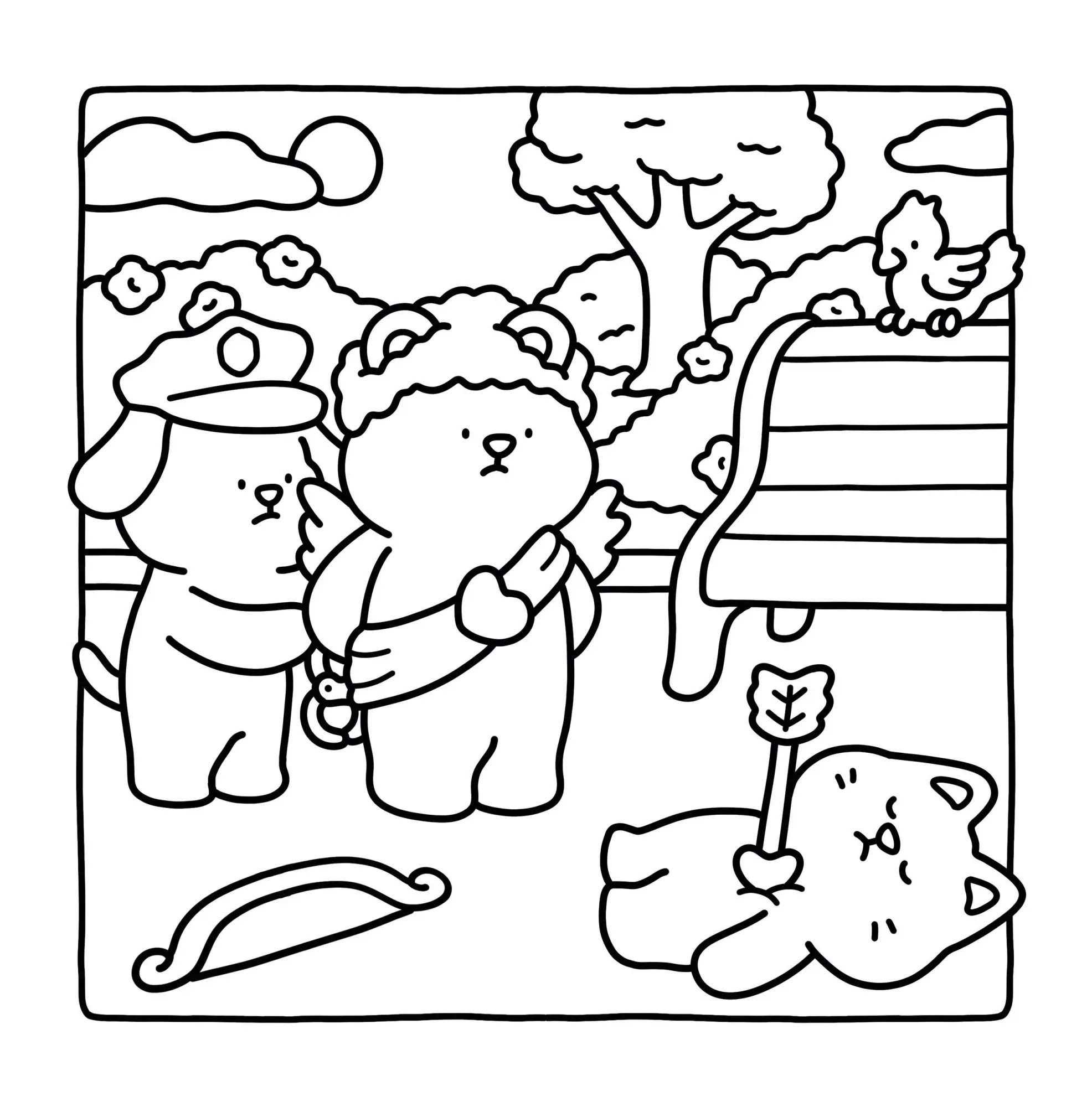Bild: 9783473481330 | Cozy Coloring - Silly Crimes | Hikaru Kotz | Taschenbuch | 80 S.