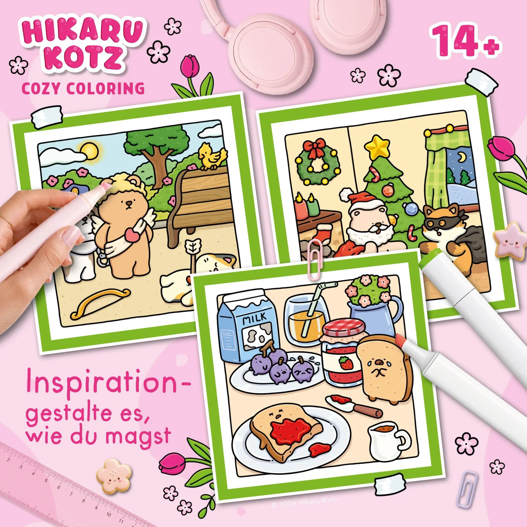 Bild: 9783473481330 | Cozy Coloring - Silly Crimes | Hikaru Kotz | Taschenbuch | 80 S.