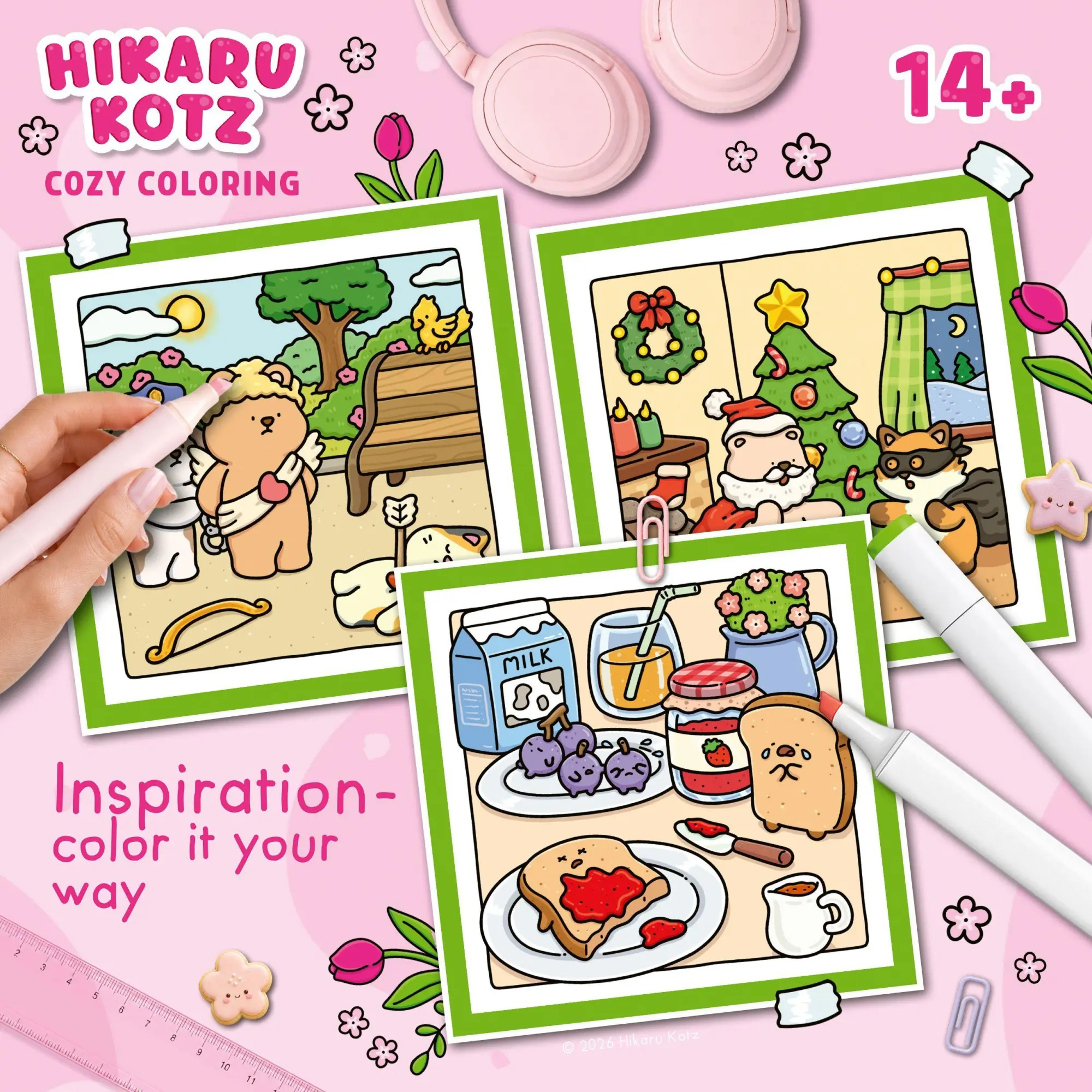 Bild: 9783473481330 | Cozy Coloring - Silly Crimes | Hikaru Kotz | Taschenbuch | 80 S.