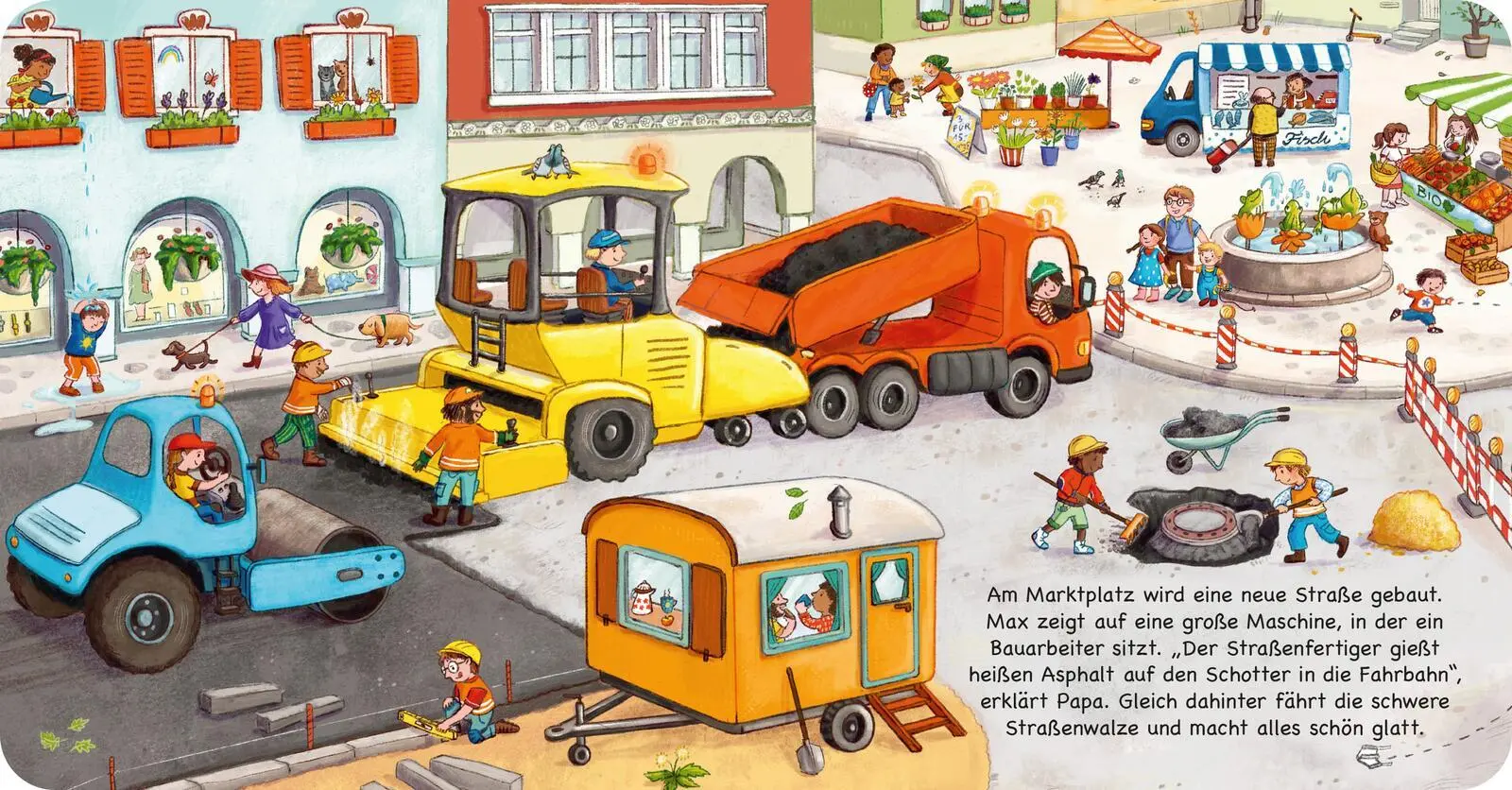Bild: 9783480241330 | Auf der Baustelle - Mini | Sibylle Schumann | Buch | 16 S. | Deutsch