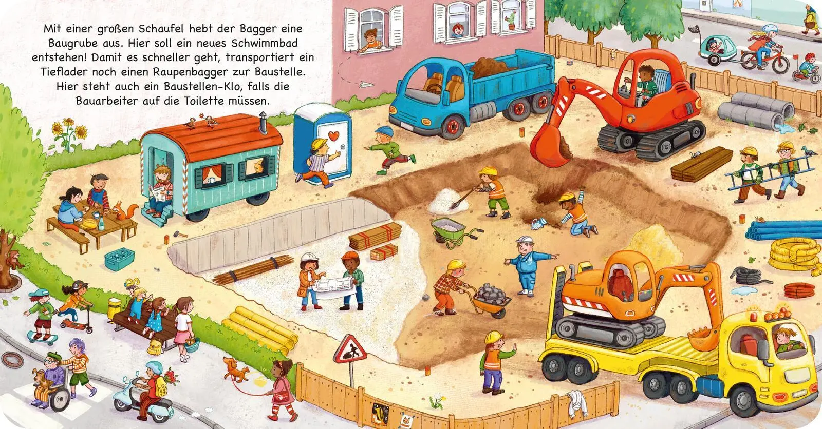 Bild: 9783480241330 | Auf der Baustelle - Mini | Sibylle Schumann | Buch | 16 S. | Deutsch