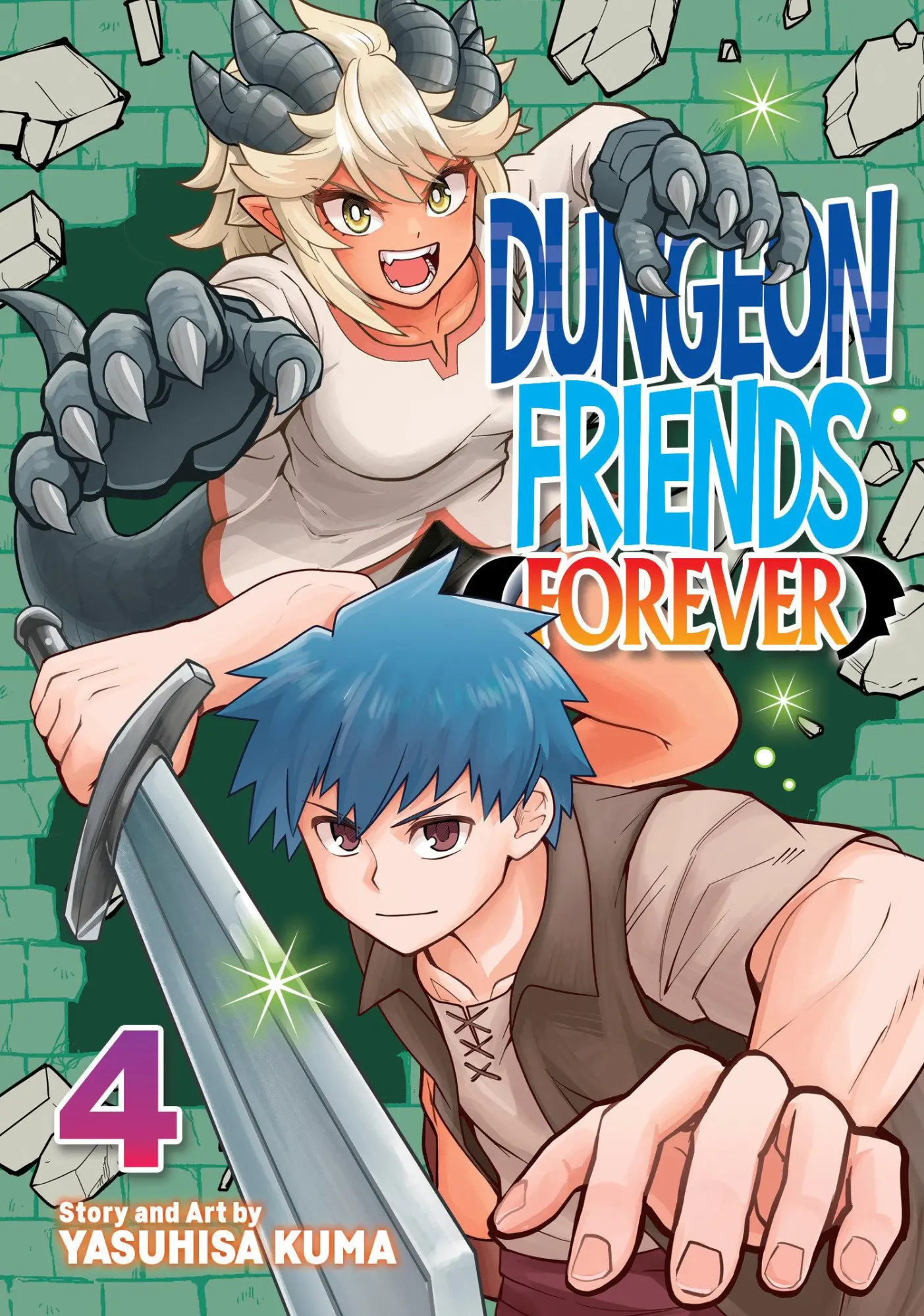 Cover: 9798893731330 | Dungeon Friends Forever Vol. 4 | Yasuhisa Kuma | Taschenbuch | 2025