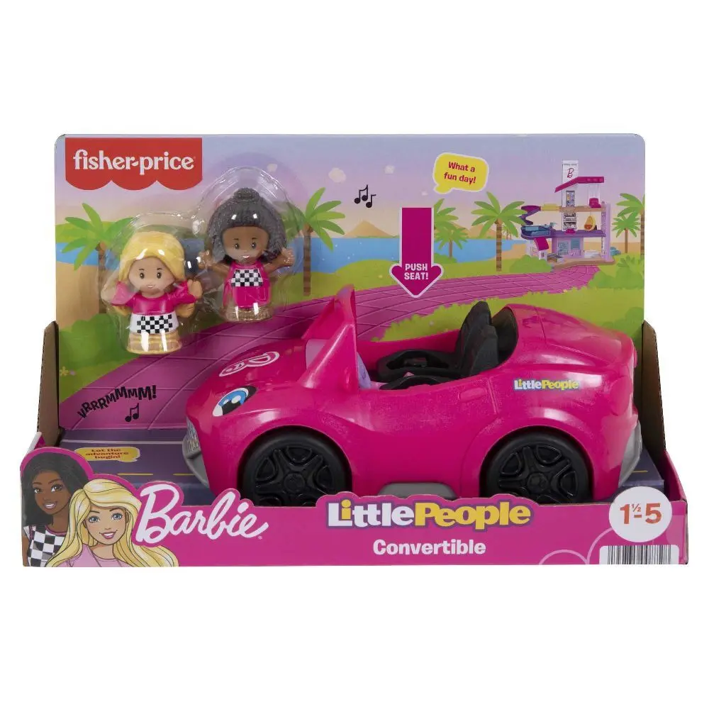 Cover: 194735091430 | Barbie Cabrio Fahrzeug- und Figurenset von Little People | HJN53
