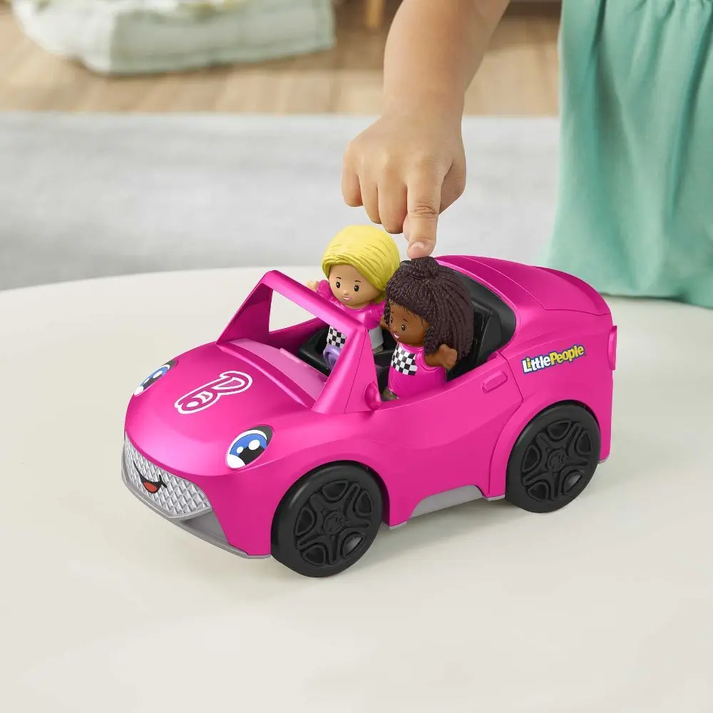 Bild: 194735091430 | Barbie Cabrio Fahrzeug- und Figurenset von Little People | HJN53
