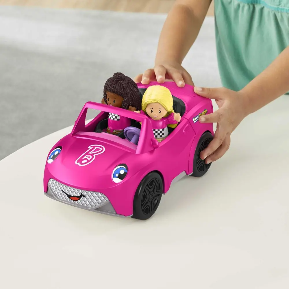 Bild: 194735091430 | Barbie Cabrio Fahrzeug- und Figurenset von Little People | HJN53