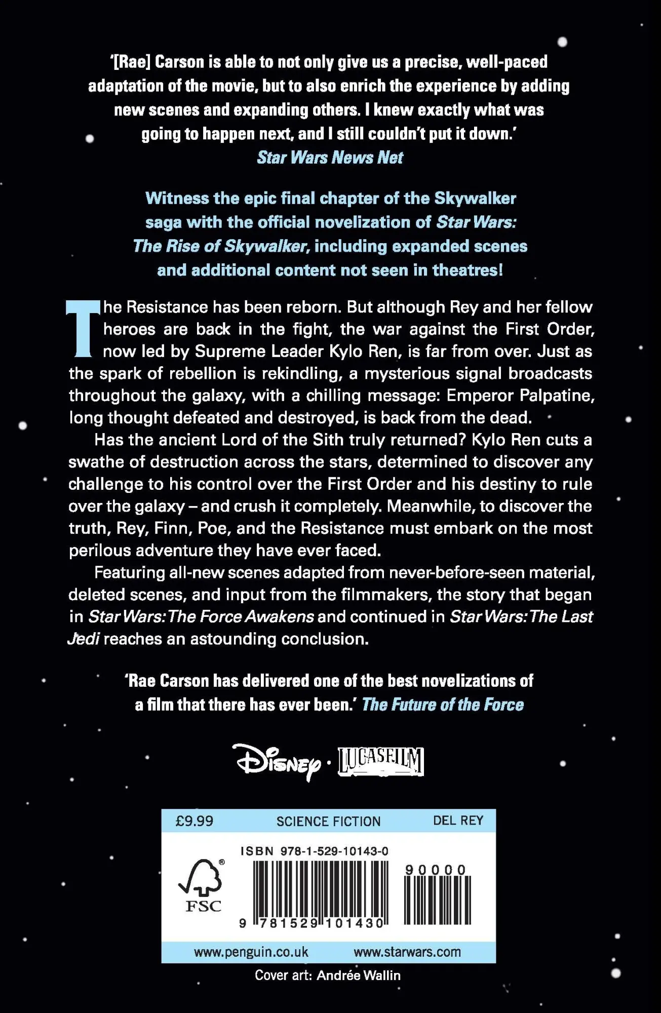 Cover: 9781529101430 | Star Wars: Rise of Skywalker (Expanded Edition) | Rae Carson | Buch