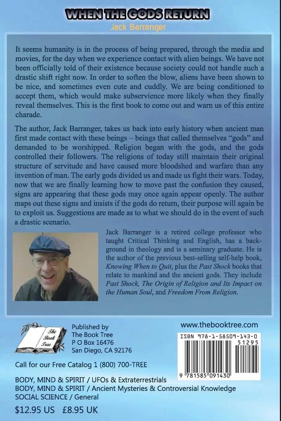 Rückseite: 9781585091430 | When the Gods Return | Jack Barranger | Taschenbuch | Englisch | 2014