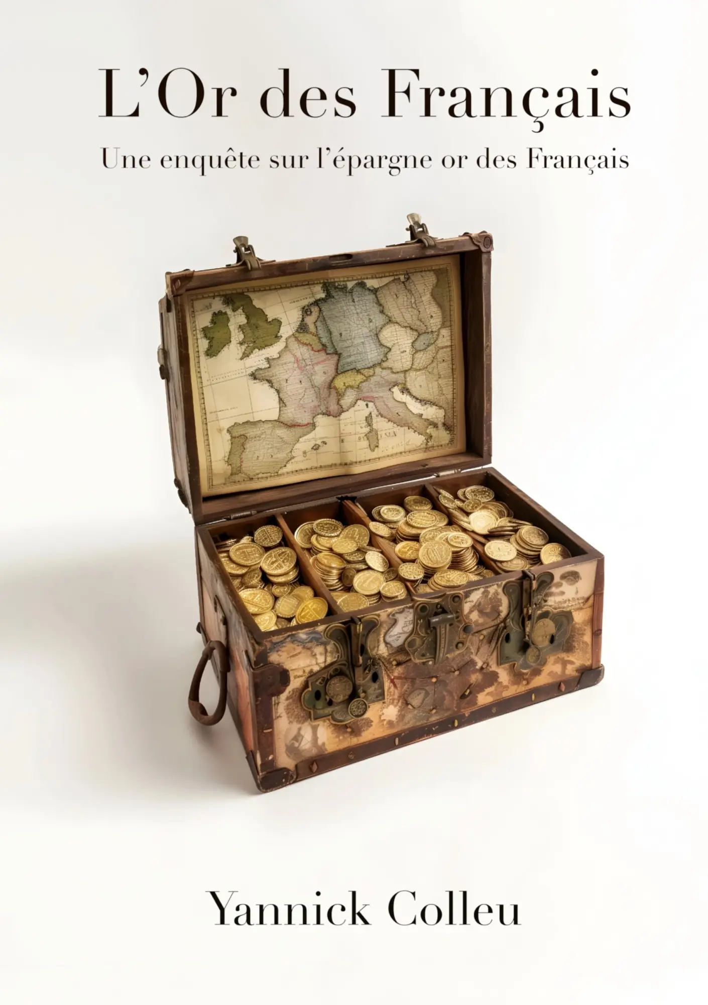 Cover: 9782322541430 | L'Or des Français | Une enquête sur l'épargne or des Français | Colleu