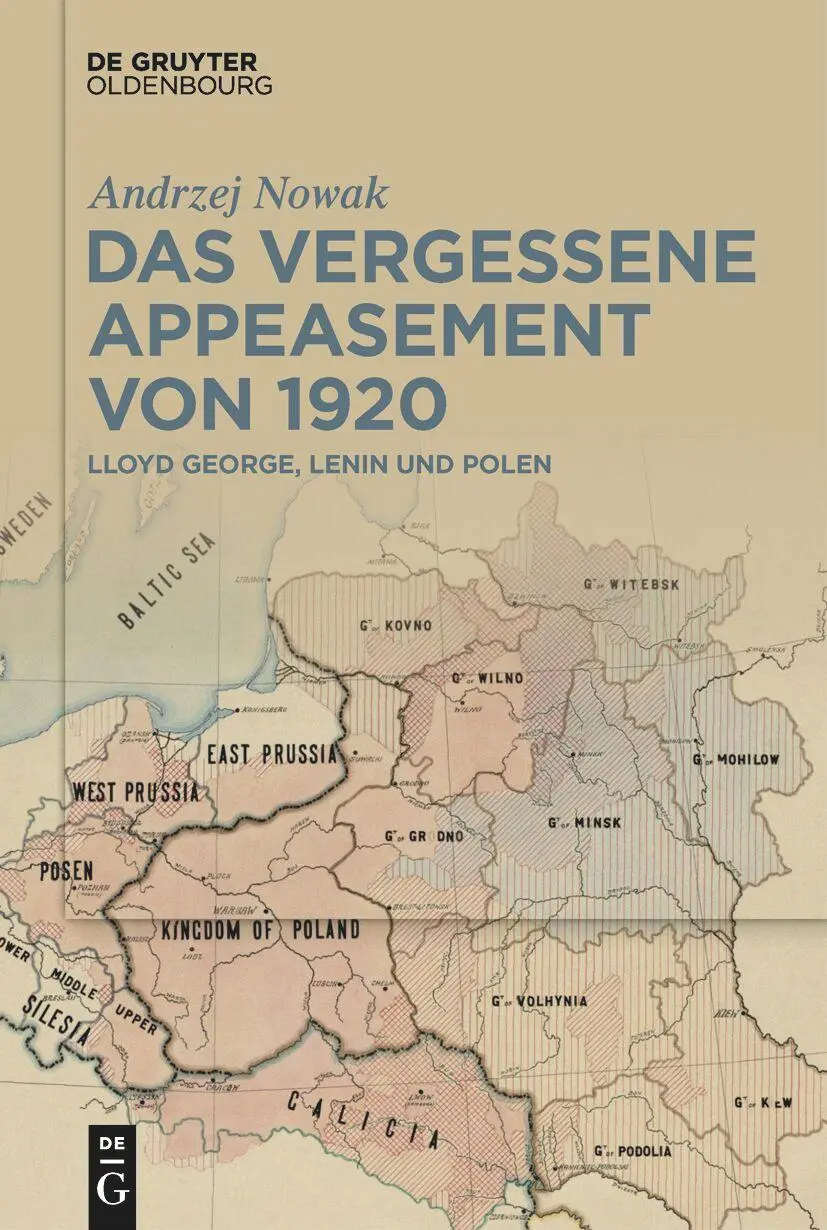 Cover: 9783111331430 | Das vergessene Appeasement von 1920 | Lloyd George, Lenin und Polen
