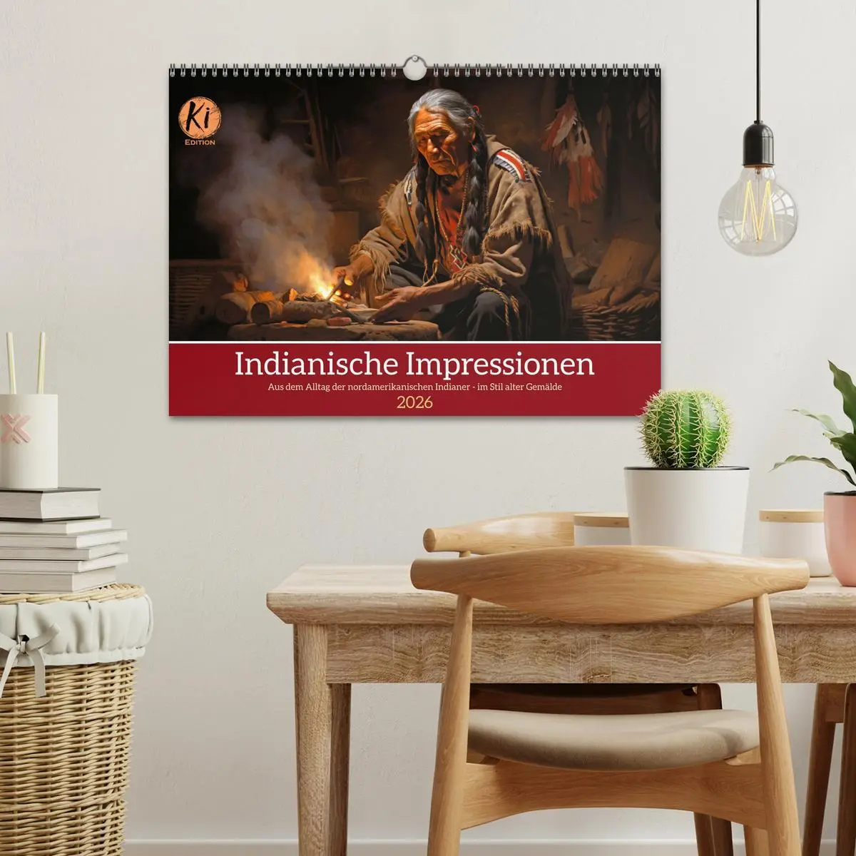 Bild: 9783457491430 | Indianische Impressionen (Wandkalender 2026 DIN A3 quer), CALVENDO...