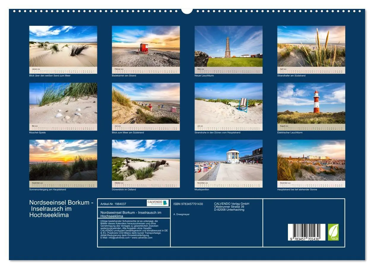 Bild: 9783457701430 | Nordseeinsel Borkum - Inselrausch im Hochseeklima (hochwertiger...