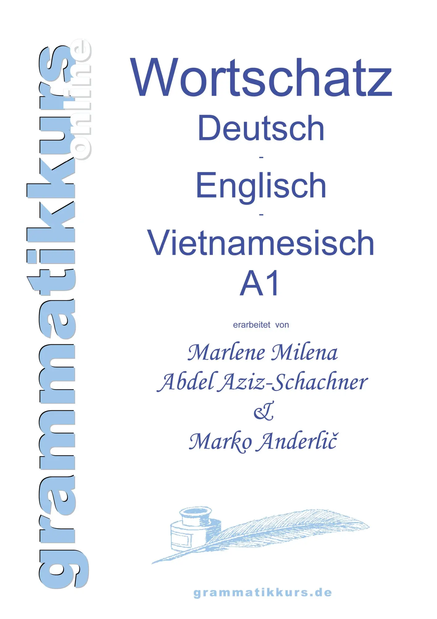 Cover: 9783732231430 | Wörterbuch Deutsch - Englisch -Vietnamesisch A1 | Schachner (u. a.)