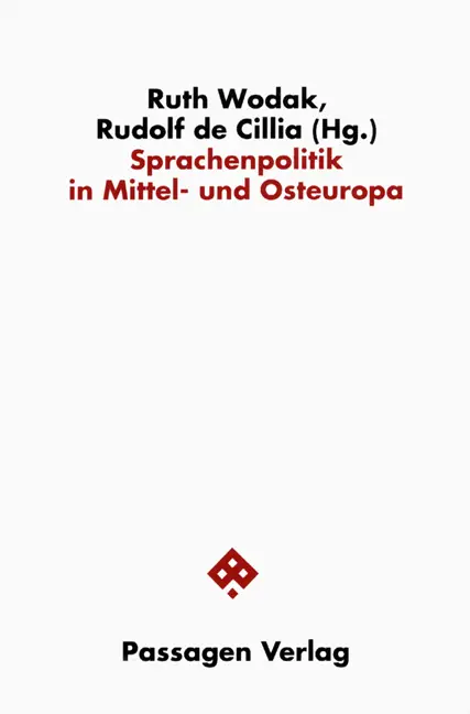 Cover: 9783851651430 | Sprachenpolitik in Mittel- und Osteuropa | Passagen Diskursforschung