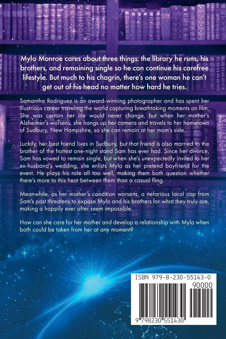 Rückseite: 9798230551430 | Her Alien Librarian | Ivy Knox | Taschenbuch | Stranded on Earth