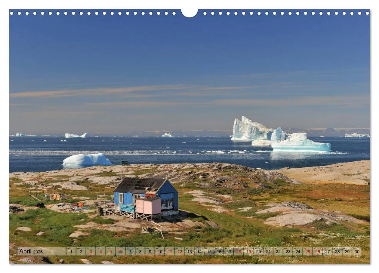 Bild: 9783457791530 | Grönland: Eisberge in der Disko Bucht (Wandkalender 2026 DIN A3...