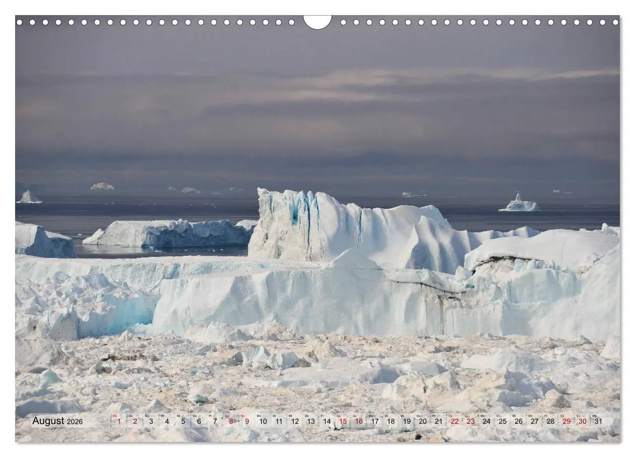 Bild: 9783457791530 | Grönland: Eisberge in der Disko Bucht (Wandkalender 2026 DIN A3...