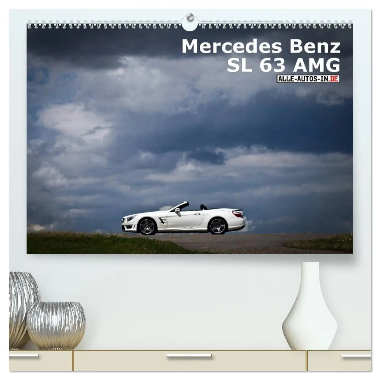 Cover: 9783516191530 | Mercedes-Benz SL 63 AMG (hochwertiger Premium Wandkalender 2026 DIN...