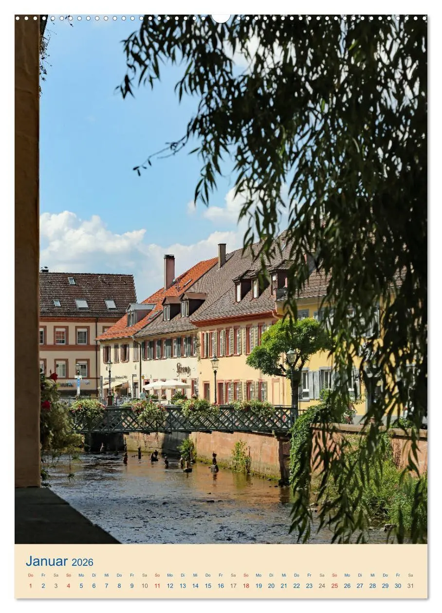 Bild: 9783516401530 | ETTLINGEN (hochwertiger Premium Wandkalender 2026 DIN A2 hoch),...