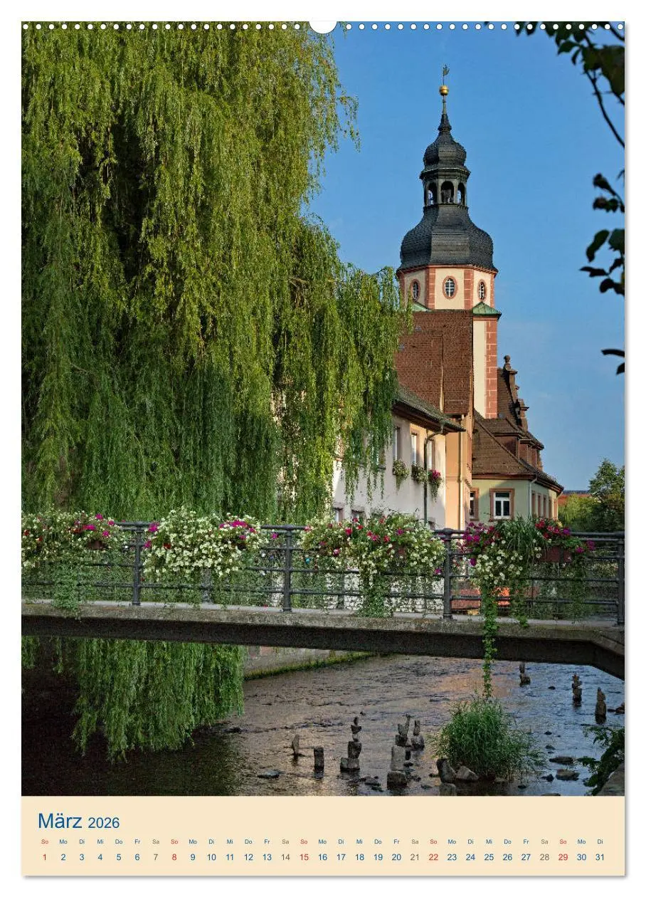 Bild: 9783516401530 | ETTLINGEN (hochwertiger Premium Wandkalender 2026 DIN A2 hoch),...