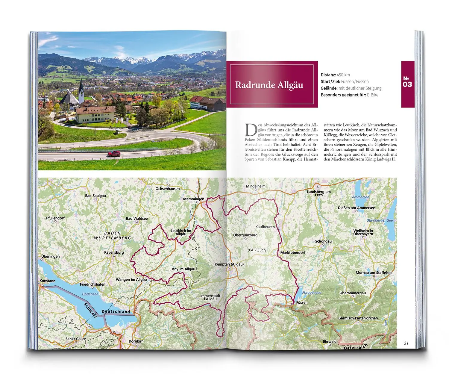 Bild: 9783991541530 | KOMPASS Radfernwege quer durch die Alpen | Taschenbuch | 144 S. | 2024