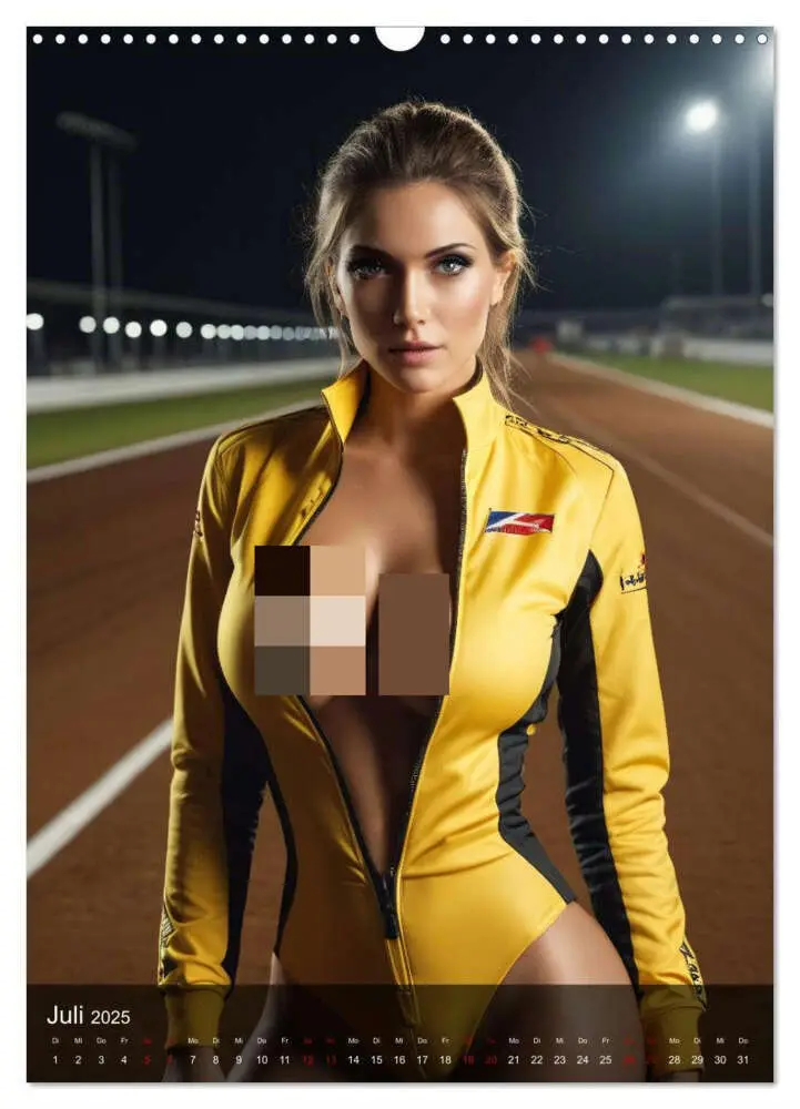 Bild: 9783383811630 | Racing Girls (Wandkalender 2025 DIN A3 hoch), CALVENDO Monatskalender