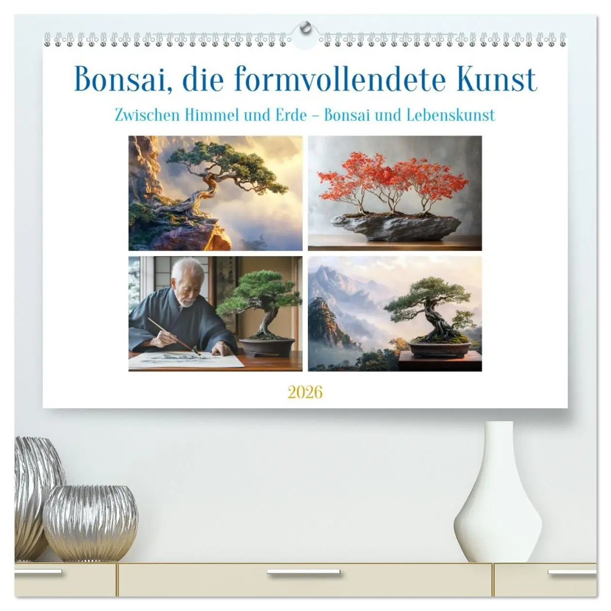 Cover: 9783457301630 | Bonsai, die formvollendete Kunst (hochwertiger Premium Wandkalender...