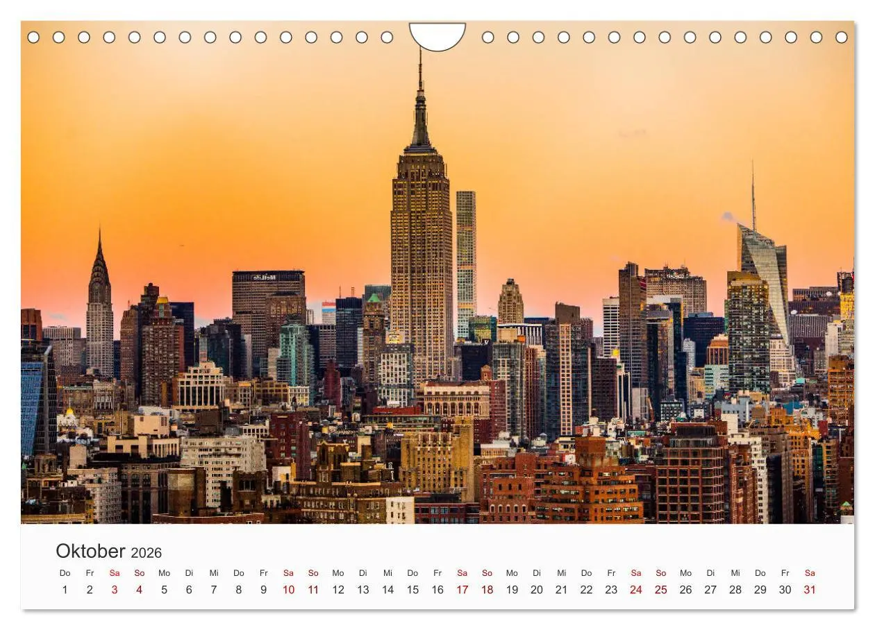 Bild: 9783457781630 | New York - Eine Weltstadt (Wandkalender 2026 DIN A4 quer), CALVENDO...