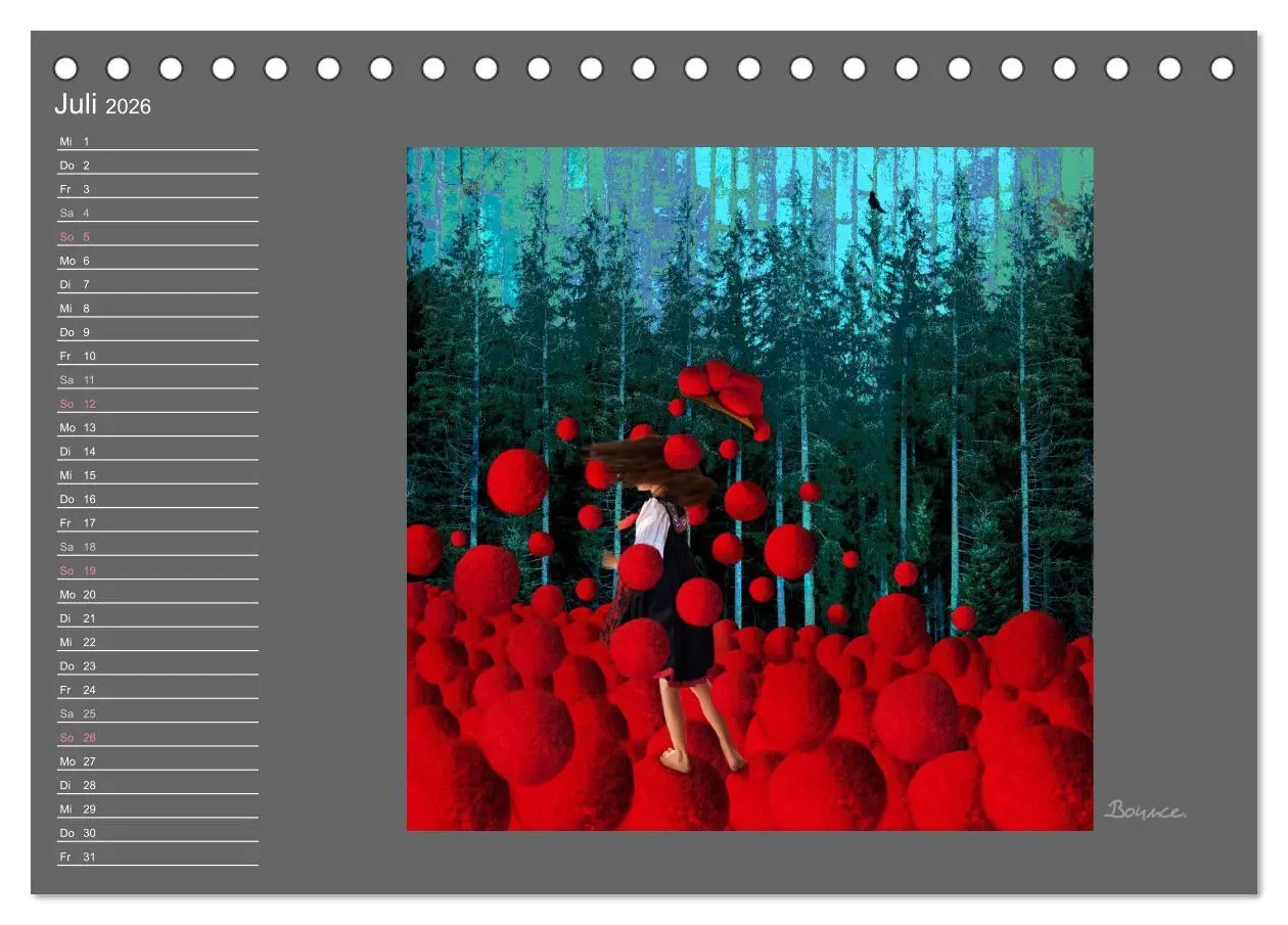 Bild: 9783516011630 | Schwarzwald. Anders. (Tischkalender 2026 DIN A5 quer), CALVENDO...
